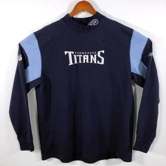 Reebok Other - Reebok Tennessee Titans Mock Turtleneck Shirt 2XL